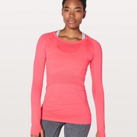 lululemon athletica Tops - Lululemon Swiftly Tech Long Sleeve Crew
4 Pink